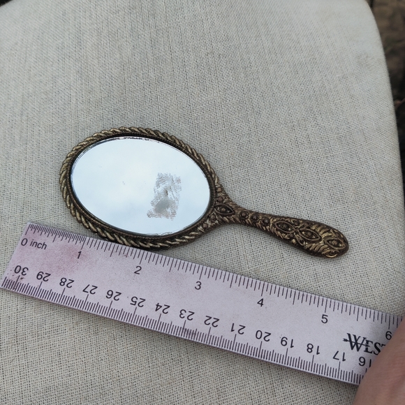 Vintage Accents Antique Small Hand Held Mirror Poshmark